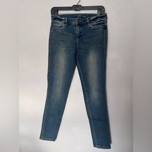 New York & Co Soho Jean Leggings Women's Size 6 Blue Denim Stretch Jeggings